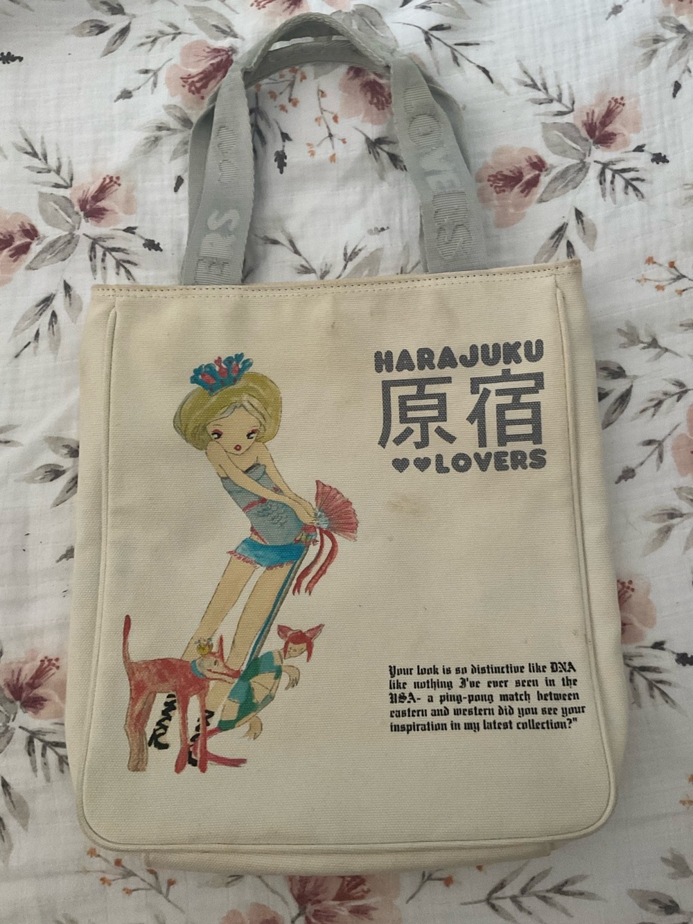 Harajuku Lovers Canvas Bag